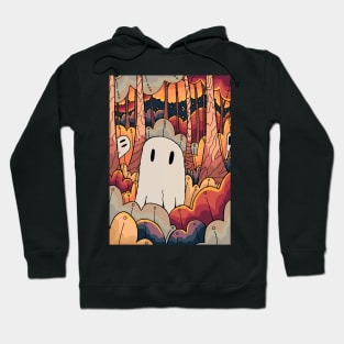 Little ghost forest Hoodie